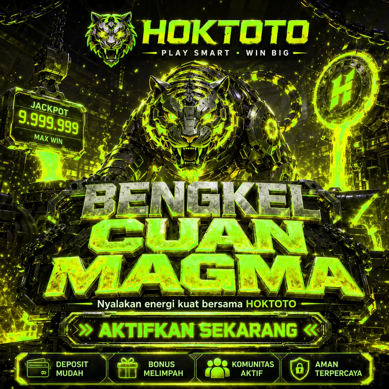 Banner HOKTOTO hoktotohomeportal.xyz bertema slot gacor dengan sorotan rtp slot hari ini